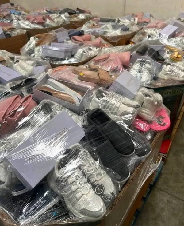 Assorted shoes